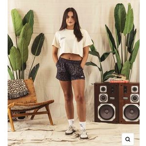 Leopard mesh lounge set duvin